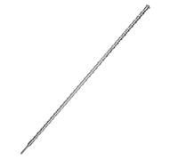 FINEUNAN SDS Plus Drill Bit 25 x 1000 mm - SDS Hammer Drill Bit for Concrete, Brick, Cement, Stone with 4 Blades - SDS Plus Shank Suitable for Hammer Drills