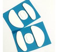 FineUsea Rounded Curved Edges Mouse Feet Skates Compatible with Steelseries Aerox 3, Aerox 5, Aerox 9 Wireless Gaming Mouse feet Replacement, Smooth Glide, Pure PTFE Mice Upgrade