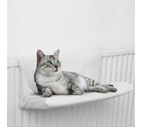 FiNeWaY Cat And Dog Radiator Bed- Warm And Cosy Pet Radiator Bed With A Strong Durable Metal Frame And Comfortable Fleece Cover -Ideal For Cats And Even Small Dogs Or Puppies