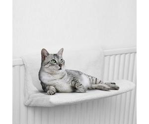 FiNeWaY Cat And Dog Radiator Bed- Warm And Cosy Pet Radiator Bed With A Strong Durable Metal Frame And Comfortable Fleece Cover -Ideal For Cats And Even Small Dogs Or Puppies