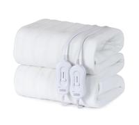 Fineway King Size Electric Dual Controller Washable Heated Cosy Under Blanket- 150 X 140 CM (King Under Blanket Dual Controller)