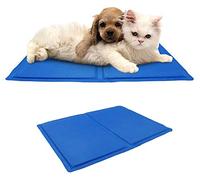 Fineway. Magic Pet Dog Cat Cool Cooling Gel Pad Pillow Cooling Mat Cushion Yoga Bed Sofa - Keep Your Pets Cool Down In The Summer Heat (Large (90cm x 50cm))
