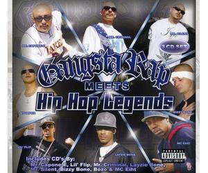 Fingazz Gangsta Rap Meets Hip-Hop Legends (CD) (US IMPORT)