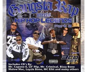 Fingazz Gangsta Rap Meets Hip-hop Legends Pt. 2 (CD) (US IMPORT)