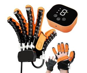 Finger and Hand Function Rehabilitation Trainer Robotic Rehab Gloves, Rehabilitation Robot Glove for Stroke Hemiplegia Patients Recovery Equipment Robotic Hand Strength Trainer A Right Hand XL