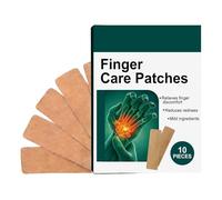 Finger Bandage | 10 Pieces Breathable Patch,Moisturizing Adhesive Bandage -2.36x0.59x3.54 inches for Finger Protection Wounds Minor Cuts Scrapes Injury Care