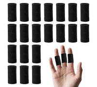Finger Bandage Protector,20 Pieces Breathable Finger Protectors, Fingers Sleeves Support,Compression Fingers Bandage,Thumb Brace Support Fingers Guard Supports for Basketball, Tennis, Baseball