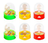 Finger Basketball Shooting Game, 6PCS Mini Basketball Game, Desktop Basketball Fidget for Kids, Handheld Basketball Party Favors for Birthday Basketball Fidget Mini Basketball Game Basketball P