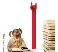 Finger Bookmark Creative 3D Cartoon Finger Shape Page Markers Silicone Book Page Holder Beautiful Funny Book Page Marker Book Markers Reading Bookmarks for Women