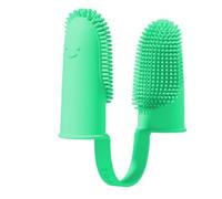 Finger Brush for Dogs - 360 Degree Teeth Cleaning | Peer Dog Silicone Reusable Toothbrush, Soft Peer Oral Hygiene of Pets, Whitens Dentis, Fights L
