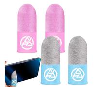 Finger Case for Game, Sweatproof Game Finger Sleeves, Glow in the Dark Finger Cases Fit All Touchscreen Devices, Superconducting Fibres, Smooth Feel, Extremely Thin