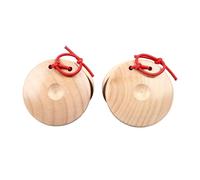 Finger Castanet, Wide Application Portable Solid Wood Durable Hand Finger Castanet for Ensemble