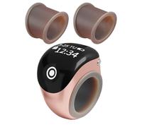 Finger Clicker Counter - App Connected Lightweight Precise Ring | Digital Counter Ring with Adjustable Size, Sturdy Counter for Golf Practices, Classroom, Maths and Daily Activities, Siehe