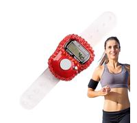 Finger Clickers for Counting LCD Screen Number Counter - Resettable Lap Record Ring Manual Knitting Row Tally Ring for Golfers, Goods
