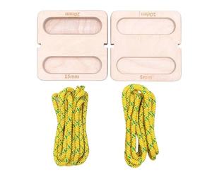 Finger Climbing Board | Manual Grip Strengthener | Climbing Grip Trainer | for Professional Beginners Men Women Home Gym Apartment Garage Rainy Day