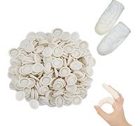 Finger Cots 100Pcs Latex Finger Covers Protect Finger Sleeves, Anti-Static and Waterproof