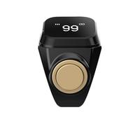 Finger Counter - ABS 1 Piece 18-22mm | Portable Digital Counting Tool with Smart App Connectivity, Vibrating Time Reminders, LED Button | Sport