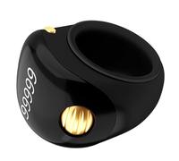 Finger Counter Clicker | 5 Digit Finger Clicker Counter with Electronic Digital Display - Portable Manual Counting Tool, Rotating Digital Tasbeeh for Meditation, Relaxation, Active Fingers