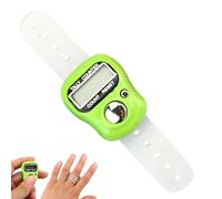 Finger Counter - Clicker Counter | Jaap Counters | Ring Counters | Digital Handheld Tally accessry | Portable Hand Number Clicker Device for Golf, Adjustable Resettable Finger Tool for Lap Crochet