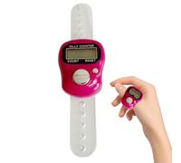 Finger Counter Clicker | LCD Electronic Finger Counters for Coaching | Portable Outdoor Sport Tool for Golf Crochet Fishing Goods Counting Coaching Outdoor Hiking Camping Sports Training