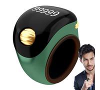 Finger Counter Device, Meditation Fingers Clicker, Portable Counting Tool, Handheld Tally Counters, 1 to 2cm Difference in Size, Perfect for Prayer Recitation and Relaxation