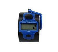 Finger Counter, Digital Hand Tally Counter, Mini 5-Digit Counters for Lap/Sport/Coach/School/Event (Blue - 1Pcs)