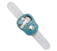 Finger Counter, Finger Counter, Hand Counter, Mechanical Number Clicker, Resettable Adjustable, Rhinestone Flower Design for School Sports Event