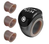 Finger Counter Finger Finger Finger Ring Gadget Connected App for Real Time Counting | Manual Counting Ring | For Indoor Outdoor Daily Golf Math Classroom, Se référer au descriptif, ABS+Silicone