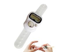 Finger Counter, LCD Electronic Finger Counters for Coaching, Multifunctional Outdoor Sport Supplies for Coaching Hiking Crochet Knitting Fishing Camping Goods Counting Sports Training