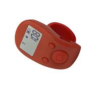 Finger Counter LED Electronic Handheld 9 Channels Clickering with Time Glowing Rings Rechargeable Point Marker