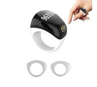 Finger Counter Ring - Counting Device for Steps, Walking Activity Tracker, Wearable Step Counter for Men Elderly Youth Athletes Hiking Running Exercise Mobile Phone Tablet Fitness