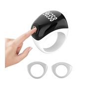 Finger Counter Ring - Digital Counting Device for Tracking Activities, Step Counting Ring with Simple Touch, Practical Monitoring Tool for Elderly Users, Running and Exercise Routines