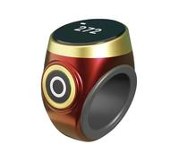 Finger Counter Ring - Waterproof Touch Control Tally Counter | Digital Clicker Ring for Counting Steps Golf Score Math Classroom - Portable While for Walking Exercise Indoor Outdoor