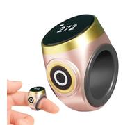 Finger Counter, Waterproof Touch Control Ring | Clickable Finger Counting Ring for Outdoor Use, Daily Counting, Walking, Golf, Mathematics, Classroom,