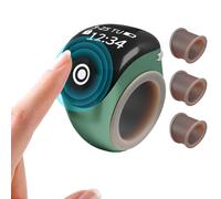 Finger Counter With Clicker - Precision Stable Real Time Gadget,Handheld Counter With Clicker | Home And Outdoor Counting For Golf Walks Math Lesson And