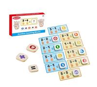 Finger Counting Board for Kids | Early Educational Toy - Educational Math Manipulatives,for Classroom Playroom Boys Girls Homeschooling Family Nights Summer Camp Kindergarten Preschool Birthday
