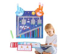 Finger Counting Magnetic Number Maze, Math Learning Finger Counting Puzzle Board & Educational Toy, Fine Motor Skills Development, Homeschool Teaching Supplies for 2-4 Year Old Girls and Boys