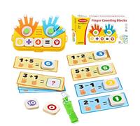 Finger Counting Math Board - Early Learning Toys,Educational Math Manipulatives | for Classroom Playroom Boys Girls Homeschooling Family Nights Summer Camp Kindergarten Preschool Birthday