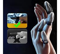 Finger Cover Game Controller for Sweat Proof Non-Scratch Sensitive for Touch Screen Gaming Finger Thumb Sleeve Glov Covers Protection for