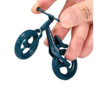 Finger Cycling Toy, Mini Mountain Bike Figure, Desktop Finger Play Model, Rotating Decor Collectible, Novelty Hand Control Toy, Room Desk Ornament Display Accessory Gift 8x3.5x5cm