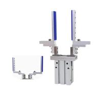 Finger Cylinder Parallel Clamp Manipulator Extended Opening Clamp MHZL2-16D Adjustable Positioning Chuck RUAJOGYNVM(Internal 86-134mm)