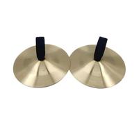 Finger Cymbals Hand Cymbals Percussion Brass for Belly Dancing Live Performances Recitals Games- gold