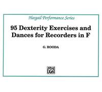 Finger Dexterity Exercises for Recorders in F (Hargail Performance)