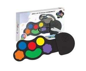 Finger Drum Pad - Electronic Rhythm Controller, Lightweight Carrying Structure, Multiple Sound Playback, Hand Tap Interface | Suitable For Home Learning Practice Travel Music Activities Party Fun