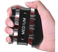 Finger Exercise Trainer - Portable Grip Strengthener, Ergonomic Hand Workout Device, Heavy Duty Resistance Rehabilitation Tool | Targeted Muscle Conditioning For Climbing Guitar Fitness Training