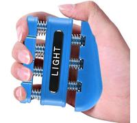 Finger Exercise Trainer - Silicone Finger Extensor Band, Flexible Strength Building Equipment, Non Slip Compact Recovery Aid | Dexterity Improvement Solution For Athletes Stress Relief