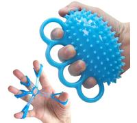 Finger Exerciser Ball Hand Physical Therapy Exercise Balls, Finger and Wrist Grip Strength Trainer for Extension Exerciser, Stroke Recovery, Hand Therapy, Squeeze Stress Relief, Arthritis