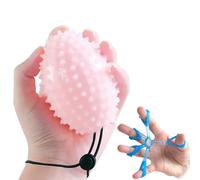 Finger Exerciser Ball Hand Physical Therapy Exercise Balls, Finger and Wrist Grip Strength trainer for Extension Exerciser, Stroke Recovery, Hand Therapy, Squeeze Stress Relief, Arthritis
