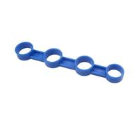 Finger Expansion Sleeves Guitar Finger Practice Tool for Beginners, Plastic Material with Blue Colour, Designed to Improve and Playing Efficiency during Musical Instrument Practice