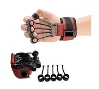 Finger Flexion Extension Trainer 20/40/60/75 lbs Adjustable Resistance, 4-in-1 Hand Grip Strengthener for Climbers Musicians Rehabilitation, Finger Exerciser for Fitness Strength Recovery (60 lbs)
